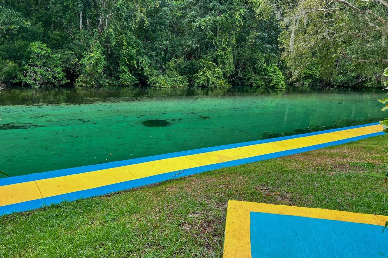 Apartamento Pams Mermaid House With Riverfront Yard And Lanai! Weeki Wachee Exterior foto